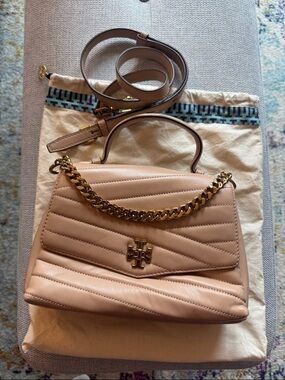 Tory Burch Kira Chevron top handle bag